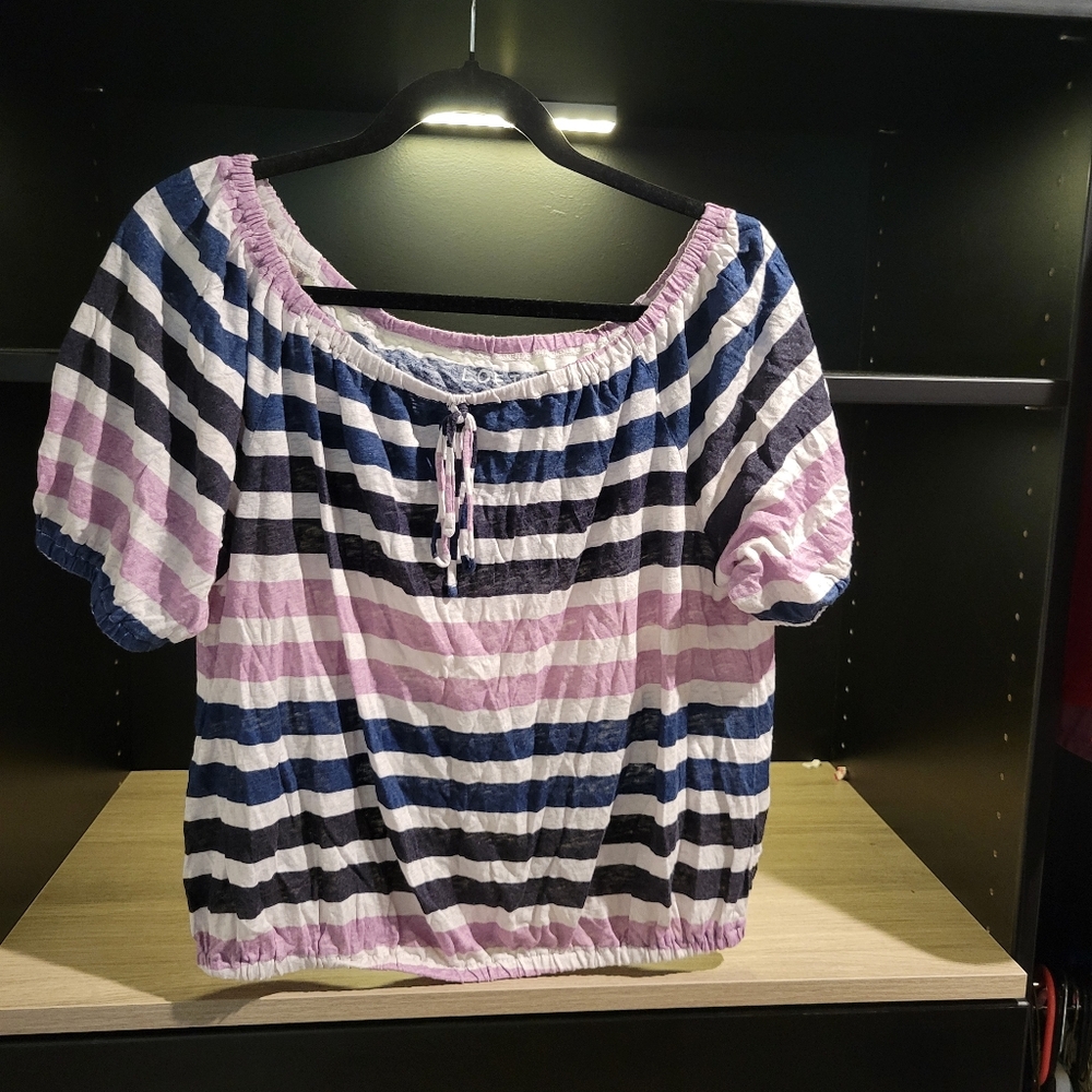 Women's size M Linen loft top